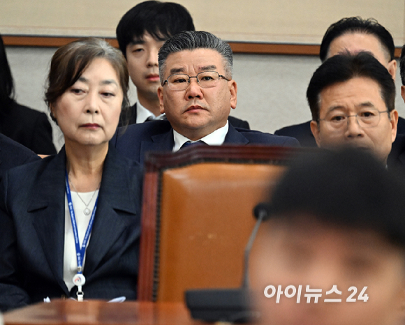 유병호 감사위원이 16일 국회 법제사법위원회에서 열린 감사원에 대한 국정감사에 출석하고 있다. [사진=곽영래 기자]