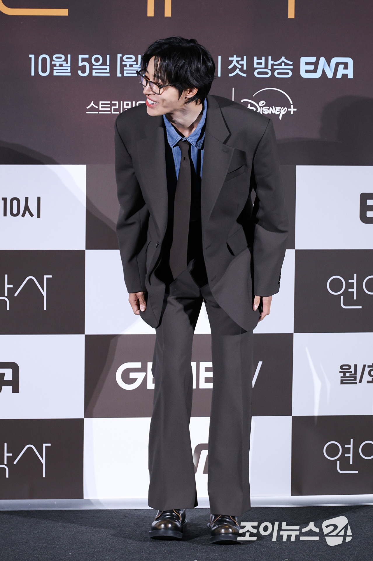 배우 추영우가 2일 오후 서울 용산구 CGV아이파크몰점에서 진행된 ENA 새 월화드라마 '연애박사' 제작발표회에 참석하고 있다. [사진=문수지 기자]