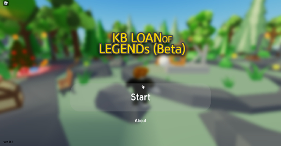 KB국민은행 메타버스 게임 'KB 론 오브 레전드(KB Loan of Legends)' 접속 화면. [사진=KB국민은행]