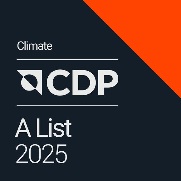2025 CDP A List 뱃지. [사진=㈜한화]