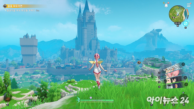 넷마블 '일곱 개의 대죄: 오리진' 게임 플레이 화면. [사진=박정민 기자]