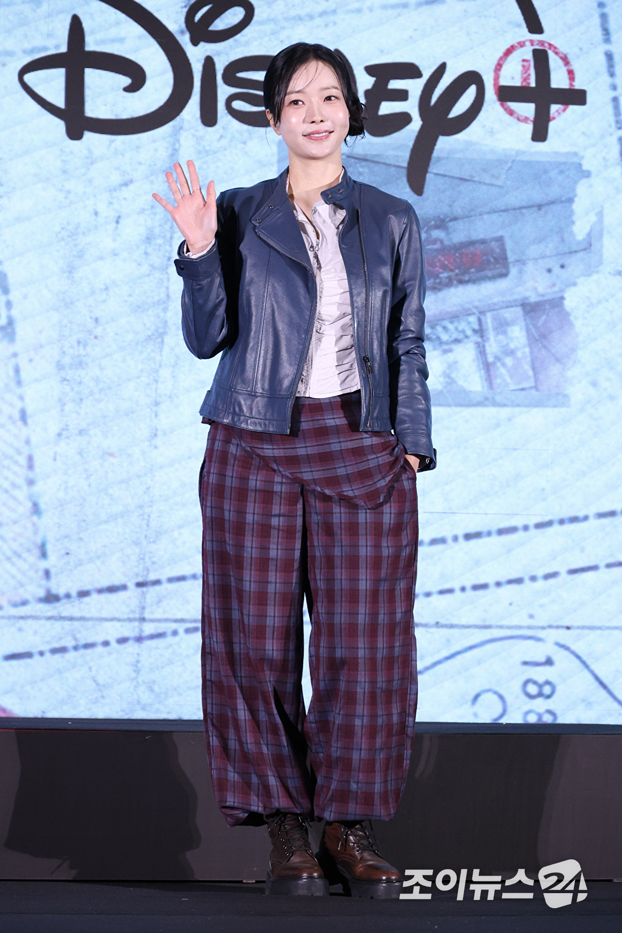 아나운서 박지민이 28일 오전 서울 구로구 신도림동 더세인트에서 진행된 디즈니+ 오리지널 예능 '술래게임' 제작발표회에 참석해 포즈를 취하고 있다. [사진=문수지 기자]