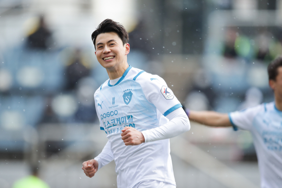 포항 임상협이 K리그1 1라운드 MVP로 선정됐다. [사진=한국프로축구연맹]
