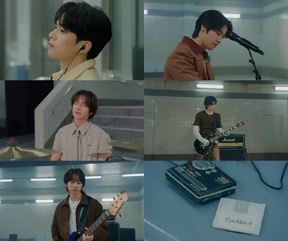 엔플라잉 정규 1집 'Man on the Moon'(맨 온 더 문) 수록곡 'Flashback'(플래시백) 스페셜 클립 [사진=FNC엔터테인먼트]