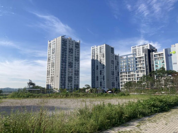 경기 시흥시 장현1초 및 학교복합시설 설립 예정 부지. [사진=시흥시]