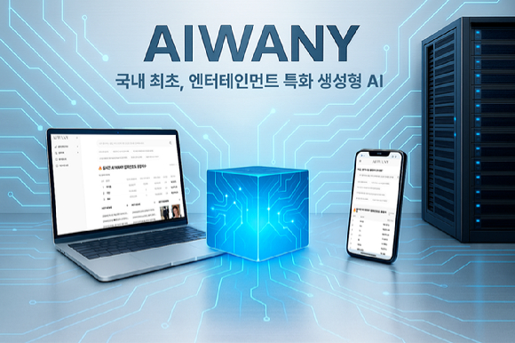생성형 AI 플랫폼 'AIWANY(에이아이와니)' 이미지. [사진=에이아이와니 주식회사]