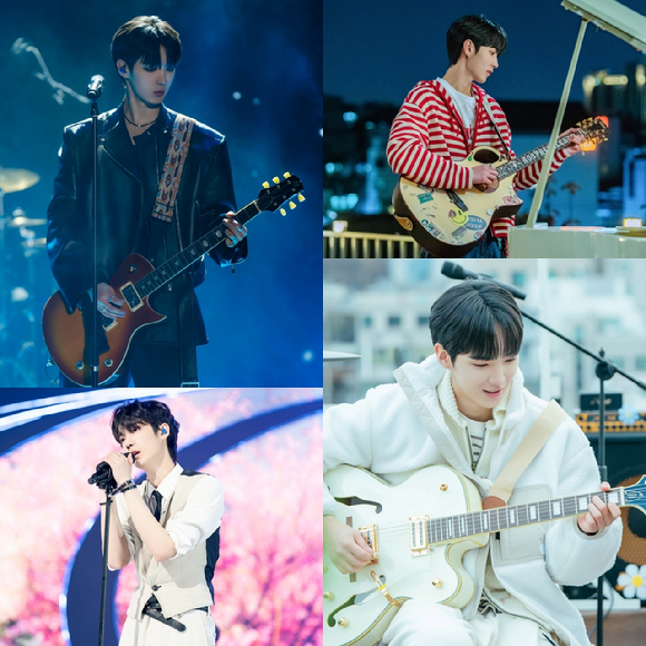 '사계의 봄' 하유준이 드라마 안팎에서 밴드 보컬로 활약하고 있다. [사진=㈜FNC스토리, SBS]