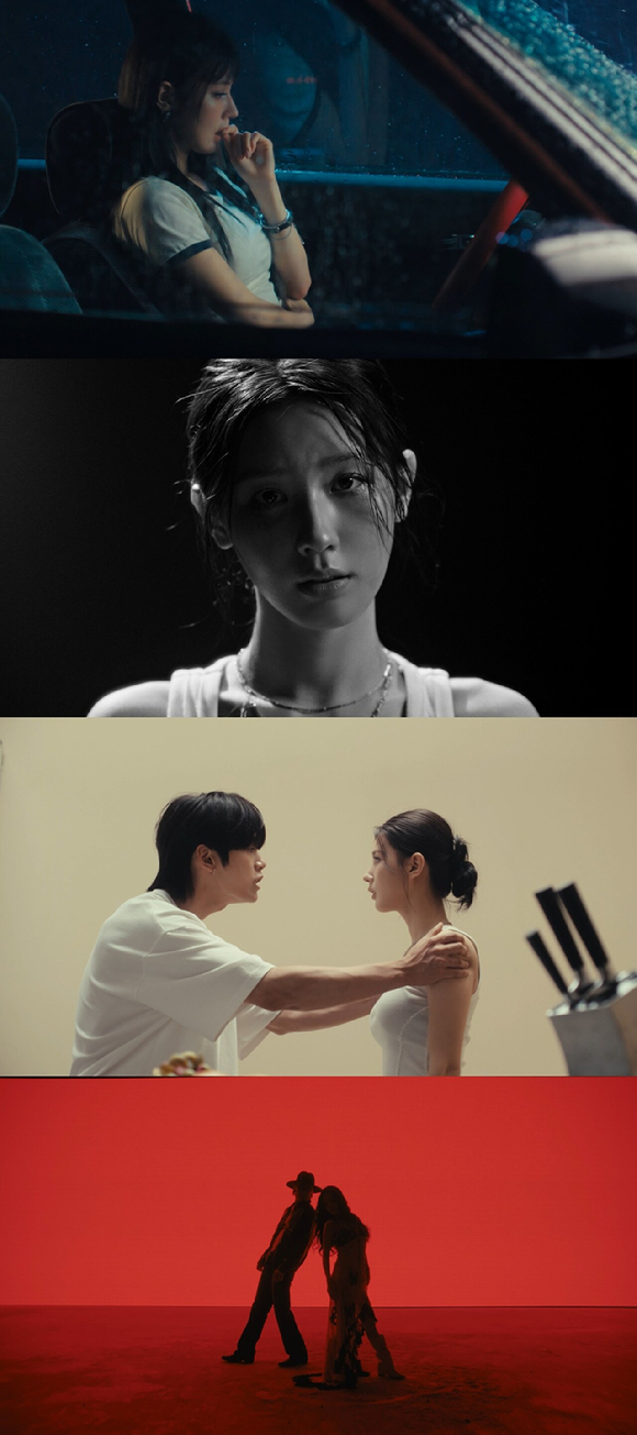 아이들 미연, 파국 향한 미연표 누아르…차우민과 MV 호흡