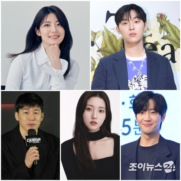 배우 남지현, 최현욱, 김무열, 정다빈, 이상엽이 '서울드라마어워즈 2023' 드라마 토크콘서트에서 팬들과 소통한다. [사진=매니지먼트 숲, MAA, 조이뉴스24 DB]