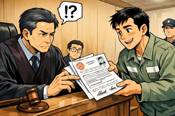 인공지능(AI)를 이용해 23원인 계좌의 잔액을 9억원으로 속여 구속을 피한 20대 남성이 결국 덜미를 잡혀 재판에 넘겨졌다. 본 기사와 무관한, AI 생성 이미지. [사진=AI 생성 이미지]