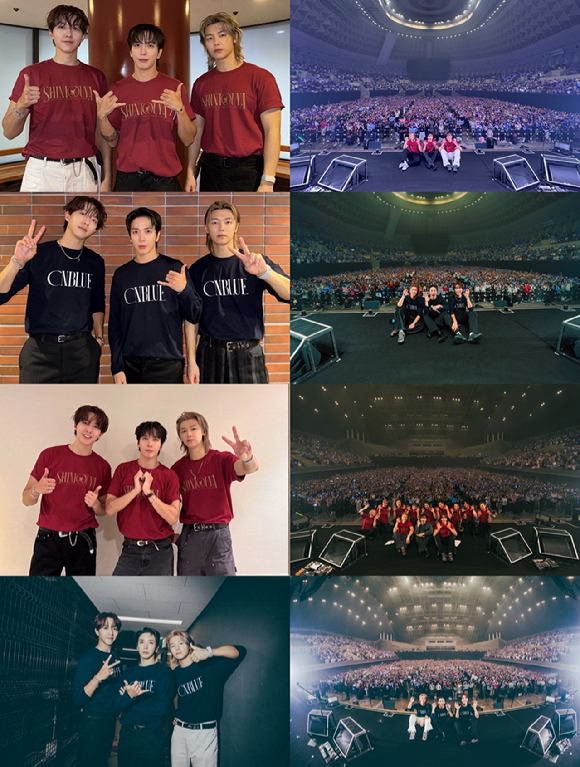 씨엔블루가 '2025 CNBLUE AUTUMN LIVE IN JAPAN ~ SHINTOUYA ~'(2025 씨엔블루 어텀 라이브 인 재팬 ~ 신토우야 ~)를 통해 팬들을 만났다. [사진=FNC엔터테인먼트]
