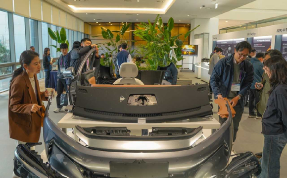 오산 CS캠퍼스에서 진행된 LG화학 전기차 소재 콘퍼런스 [사진=LG화학]