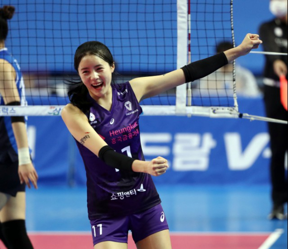 여자프로배구 흥국생명에서 뛸 당시 이다영. 그는 2023-24시즌 프랑스리그에서 뛴다. [사진=발리볼코리아닷컴]