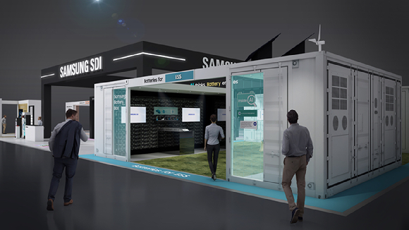 삼성SDI 인터배터리 2026 부스 조감도 [사진=삼성SDI]