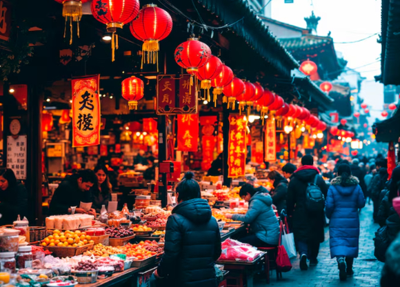 중국의 한 시장. [사진=Freepik ]