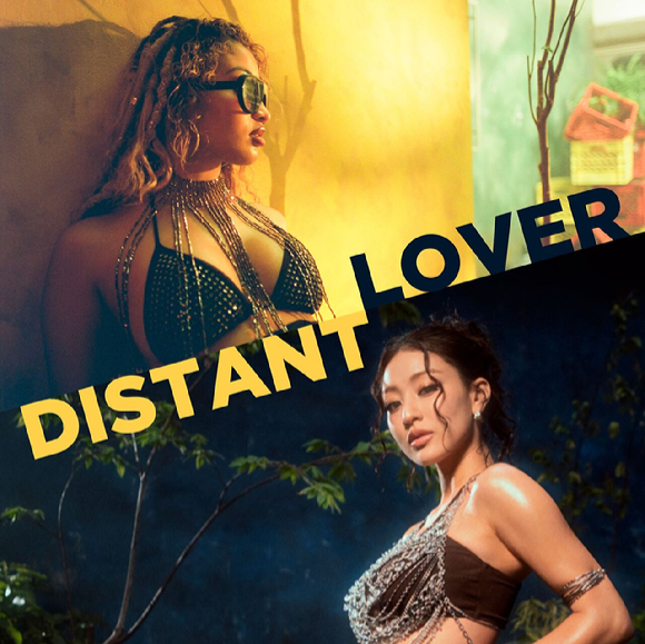 트와이스 지효, 센시아 컬래버레이션 음원 'Distant Lover' 관련 이미지 [사진=MUSICOW US]