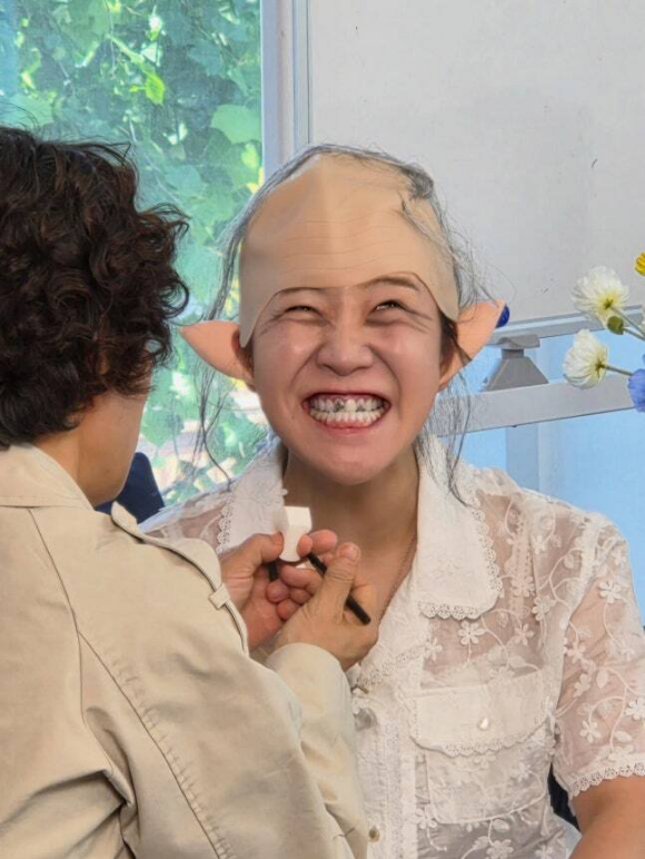 김지유, 골룸 변신...충격적인 비주얼 깜짝 "하다하다...조혜련 선배님 존경"