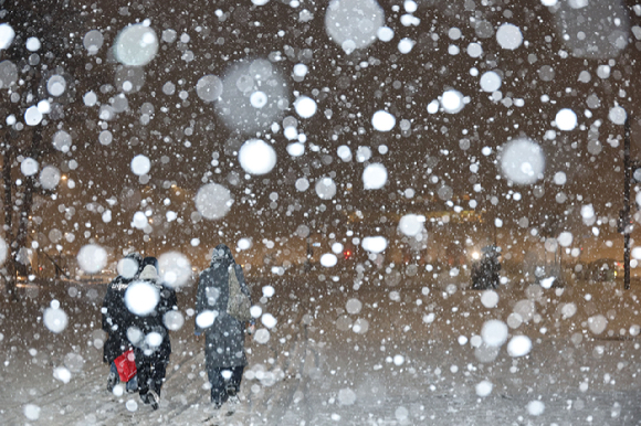 영하권의 날씨가 계속되는 23일 저녁 서울 종로구 광화문광장 일대에 많은 양의 눈이 내리고 있다. 2026.1.23 [사진=연합뉴스]