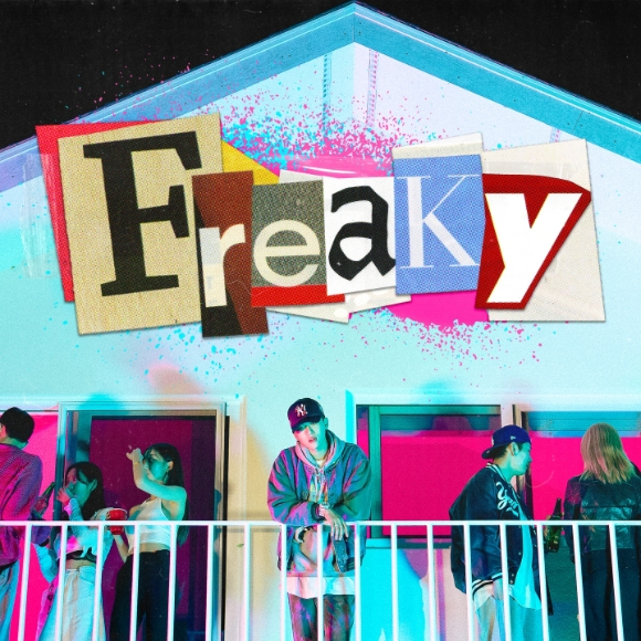 플루마 새 싱글 '프리키(Freaky)' 앨범 커버 [사진=하이라인]
