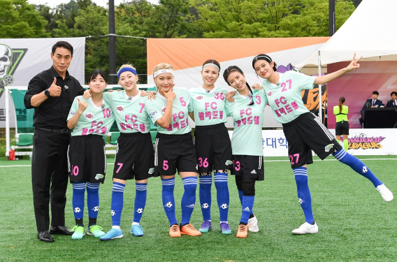 '골때녀' FC발라드림 관련 이미지 [사진=SBS]