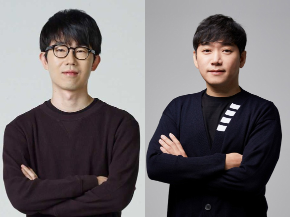 강대현 넥슨코리아 공동대표(왼쪽), 윤명진 네오플 대표(오른쪽) [사진=넥슨]
