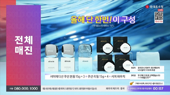지난 27일 롯데홈쇼핑 &lsquo;최유라쇼&rsquo;에서 휴메딕스 &lsquo;엘라비에 멜라리턴 선세럼&rsquo;이 전체 매진을 기록했다.[사진=휴메딕스]