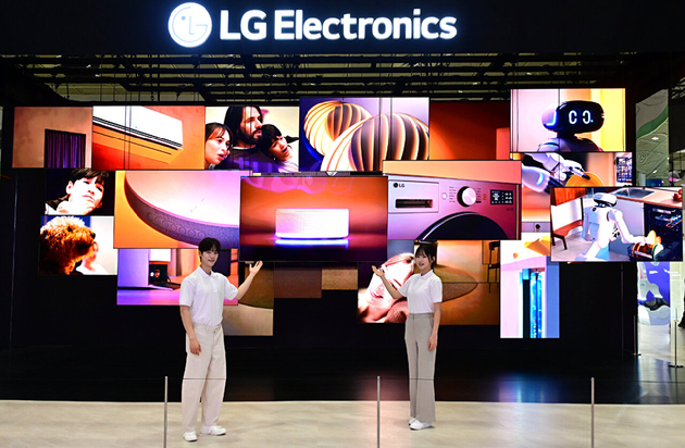 LG전자의 '월드IT쇼 2026' 부스. [사진=LG전자]
