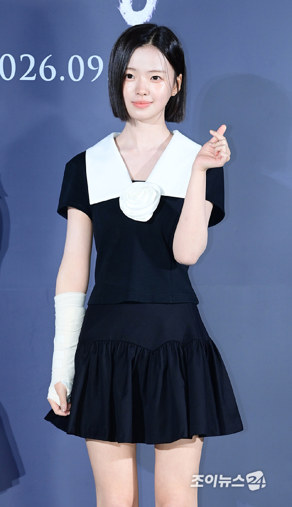 배우 김시아가 5일 오전 서울 CGV용산아이파크몰에서 열린 영화 '비광'(감독 이지원) 제작보고회에 참석하고 있다. [사진=정소희 기자]