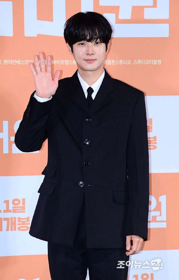 배우 최우식이 29일 오후 서울 CGV 용산아이파크몰에서 열린 영화 '넘버원'(감독 김태용) 언론시사회에 참석하고 있다. [사진=정소희 기자]