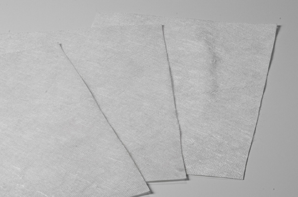 CJ제일제당의 'PHA 적용 부직포 원단' 샘플. [사진=CJ제일제당]