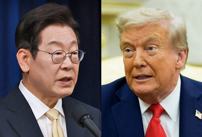 이재명 대통령과 도널드 트럼프 미국 대통령. [사진=연합뉴스]