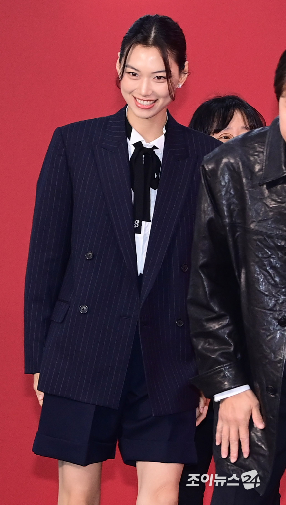 배우 김도연이 9일 부산 해운대구 영화의전당에서 열린 제31회 부산국제영화제 '도라' 기자회견에 참석하고 있다. [사진=정소희 기자]