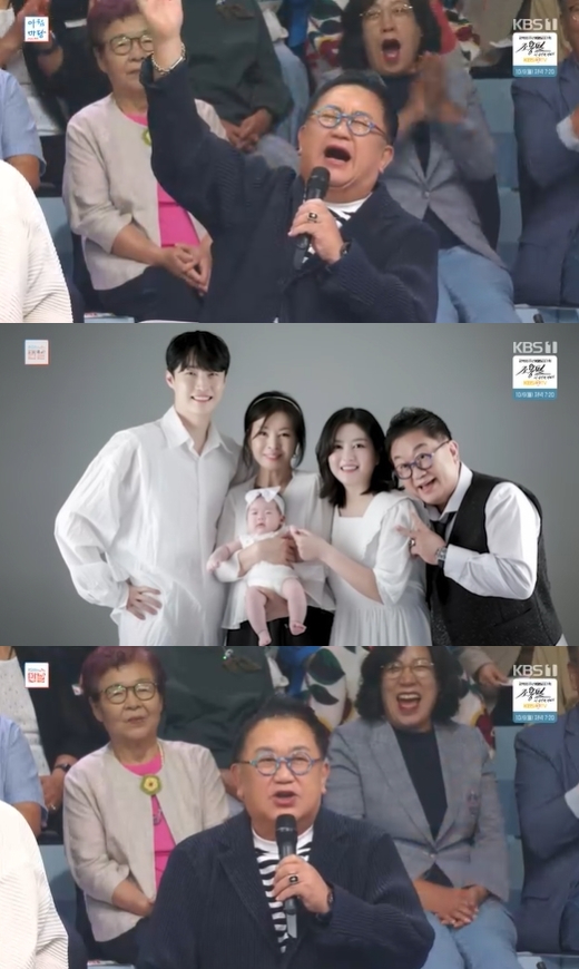 &apos;아침마당&apos; 이용식 &quot;손녀 때문에 19kg 감량, 너무 귀엽고 아름다워&quot;