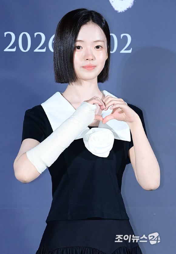 배우 김시아가 5일 오전 서울 CGV용산아이파크몰에서 열린 영화 '비광'(감독 이지원) 제작보고회에 참석하고 있다. [사진=정소희 기자]