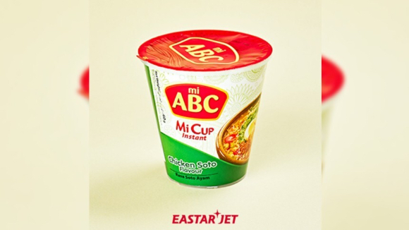  이스타항공이 마련한 할랄 라면 [사진=이스타항공]