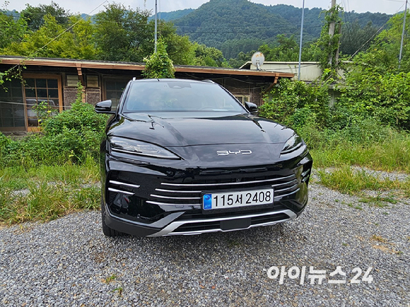 BYD 씨라이언 6 전면부 [사진=설재윤 기자]
