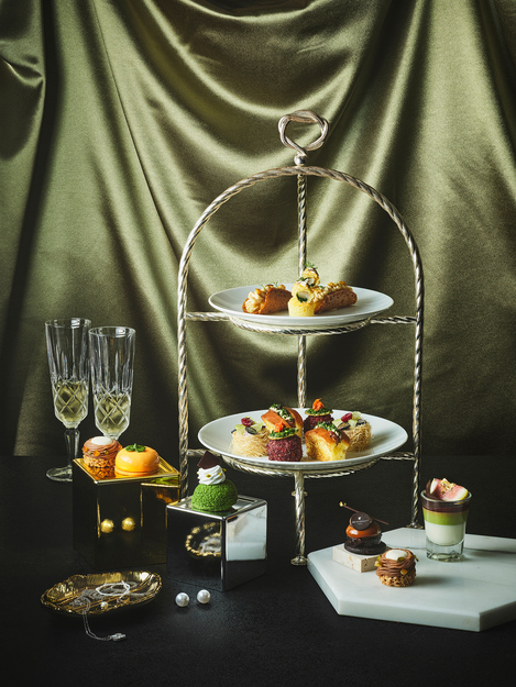 JW 메리어트 호텔 서울 더 라운지 가을 애프터눈 티. [사진=JW 메리어트 호텔 서울]