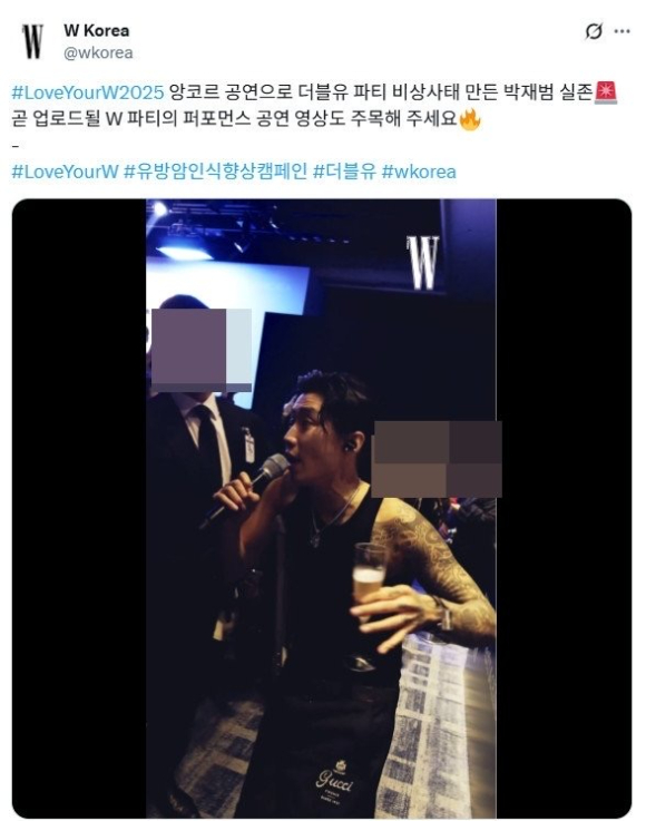 유방암 인식 개선 행사에서 '몸매'라는 노래를 부른 가수 박재범이 여론의 뭇매를 맞고 있는 가운데, 183만 명의 구독자를 보유한 유튜버 정선호가 이를 공개 비판했다. 사진은 어머니 박근미 씨. [사진=유튜브 @정선호]