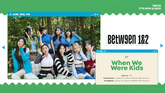 트와이스의 미니 11집 'BETWEEN 1&2' 하이라이트 메들리가 공개돼 관심을 모으고 있다. [사진=트와이스 'BETWEEN 1&2' 하이라이트 메들리 영상 캡쳐]