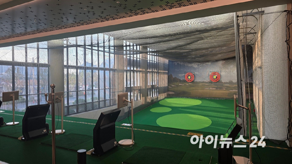 신검단 로열파크씨티Ⅱ 기차. [사진=이수현 기자]