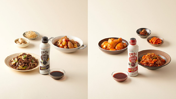 요리킥 만능양념 2종. [사진=롯데웰푸드]