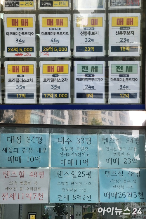 서울 영등포구 당산동 대장아파트인 '당산삼성래미안' [사진=나광국 기자]