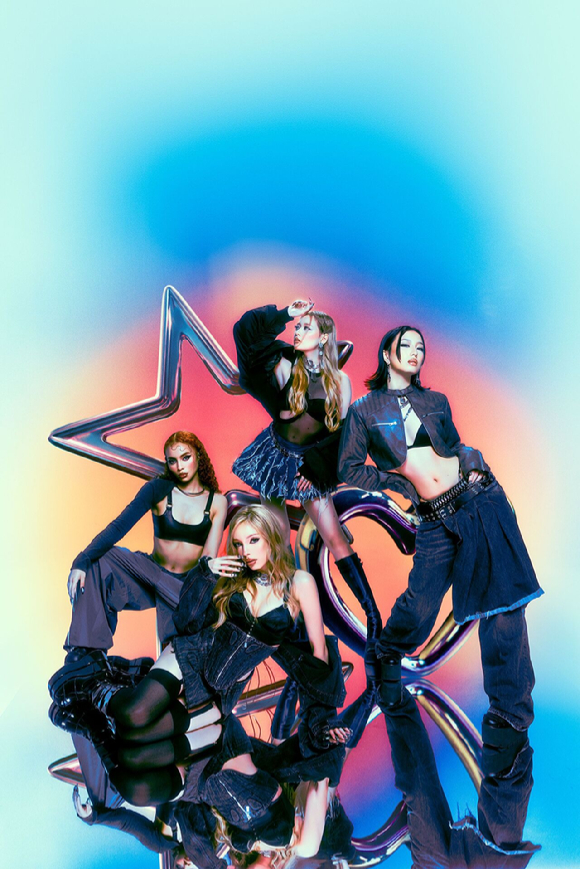 GIRLSET 단체 콘셉트 포토 [사진=JYP엔터테인먼트]