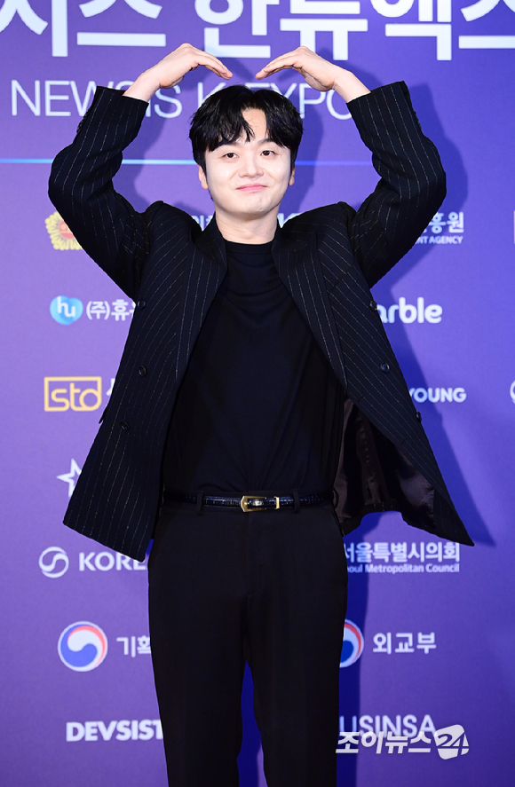가수 황가람이 28일 오후 서울 소공동 롯데호텔에서 열린 '2025 NEWSIS 한류엑스포'에 참석하고 있다. [사진=정소희 기자]