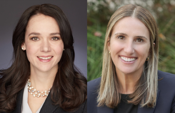 (왼쪽부터)로빈 콜웰 인텔 정부 대외협력 부문 부사장과 애니 셰이 웨케서가 최고마케팅&middot;커뮤니케이션책임자(CMCO) 부사장. [사진=인텔]