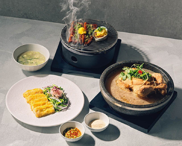 조각보 키친 여름 보양식. [사진=안다즈 강남]