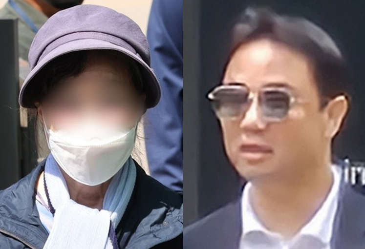 김건희 여사 모친 최은순(왼쪽) 씨·친오빠 김진우 씨 [사진=연합뉴스]