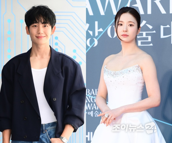 배우 정해인과 신세경이 드라마 '러브 바이러스'에 출연한다. [사진=정소희 기자]
