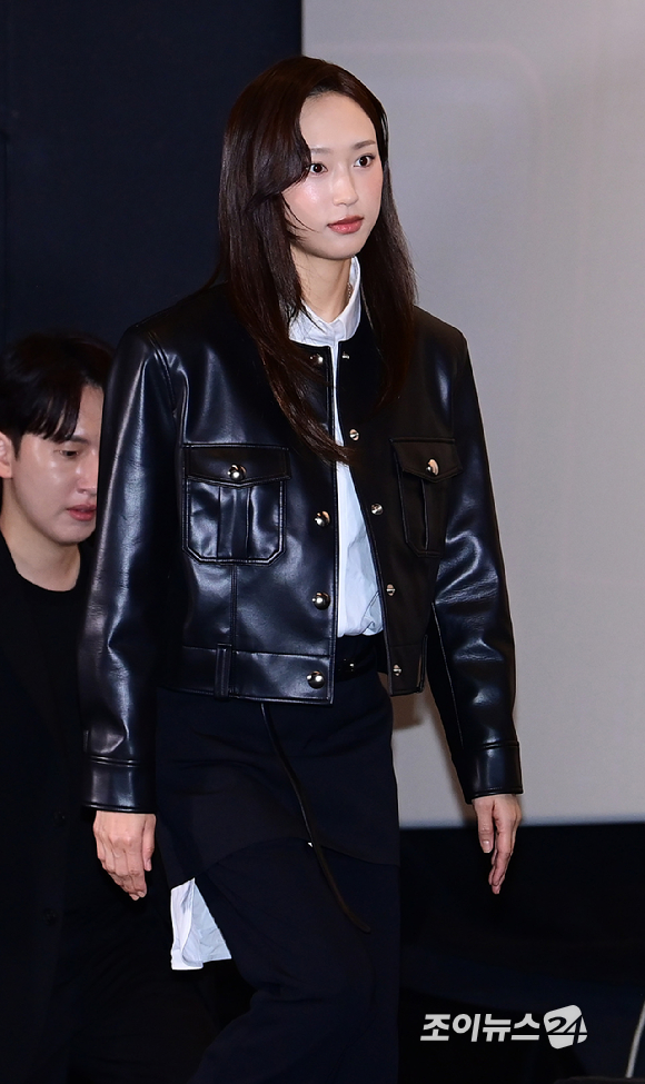 배우 류혜영이 13일 오후 서울 CGV 용산아이파크몰에서 열린 영화 '킬링타임'(감독 장준엽) 언론시사회에 참석하고 있다. [사진=정소희 기자]