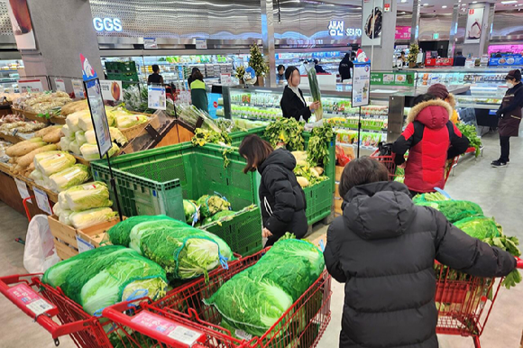 롯데마트 제타플렉스 서울역점 농산 매장 전경. [사진=롯데마트]